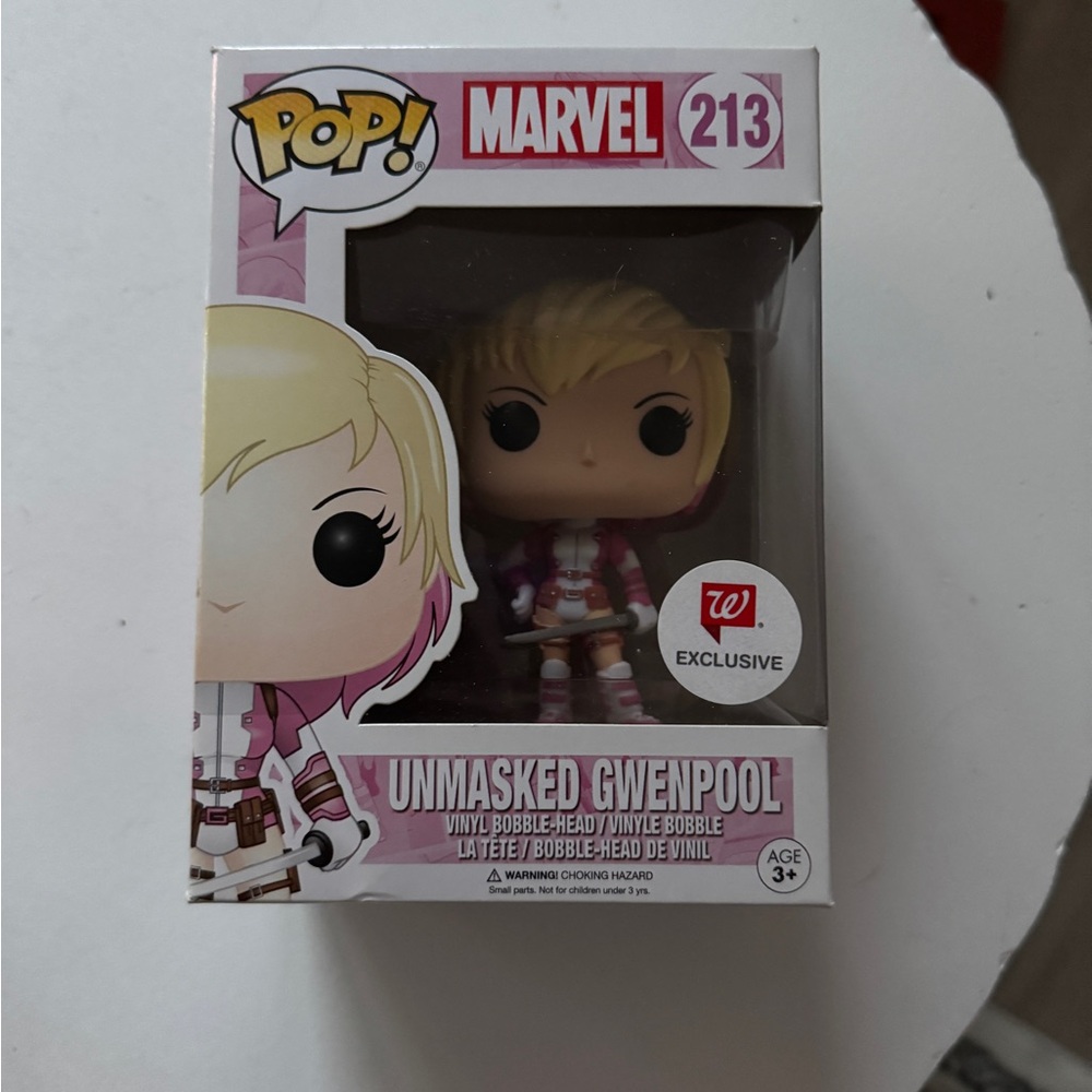 Marvel Unmasked Gwenpool Pop! Vinyl Figure - Walgreens Exclusive